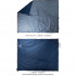 Спальный мешок Nature Hike MINI ULTRA LIGHT увеличенный размер 205×85см, вес 1кг, 8-15℃ синий