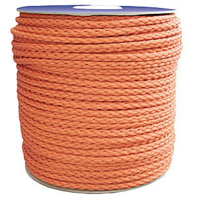 Верёвка нетонущая, 12мм, 100м, оранжевая 80212