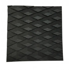 EVA искусственный тик (цвет черный, текстура Т-6) 2,3х0,9м