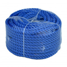 Веревка 30м 10мм синяя, полиэстер, универсальная twisted rope 10х30 b