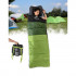 Спальный мешок с капюшоном Nature Hike U150 (190+30)x75см, вес 1,1кг,  5-10℃  зеленый