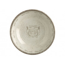 HARMONY тарелка глубокая с рисунком, цвета слоновой кости набор 6 шт.