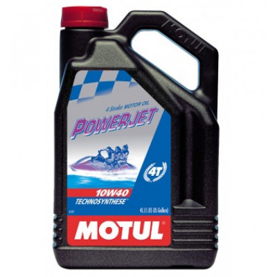 Моторное масло Motul Powerjet 4T 10w40 (масло для водных мотоциклов) 4л
