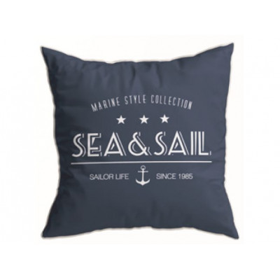 SANTORINI декоративні подушки (2 шт.) Sea&Sail, сині 40 x 40 см.