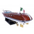 BATELA Модель яхти Riva Aquarama brown & white, 40см