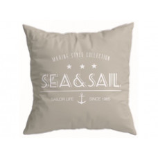 SANTORINI декоративні подушки (2 шт.) Sea&Sail, бежеві 40 x 40 см.